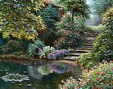 Henry Peeters Canvas Paintings - Millerton Gardens
